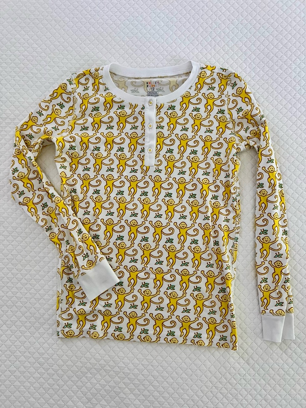 Roller Rabbit Monkey PJs - Picture 2 of 4